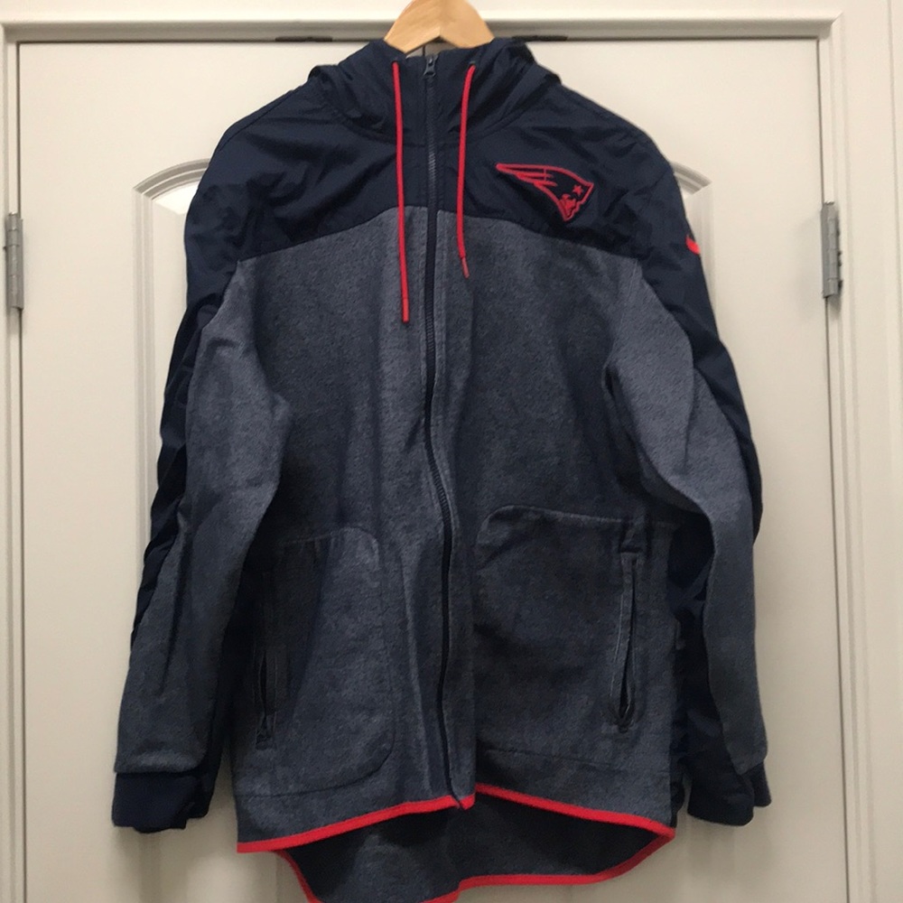 New England Patriots Nike Zip Up Hoody / Jacket